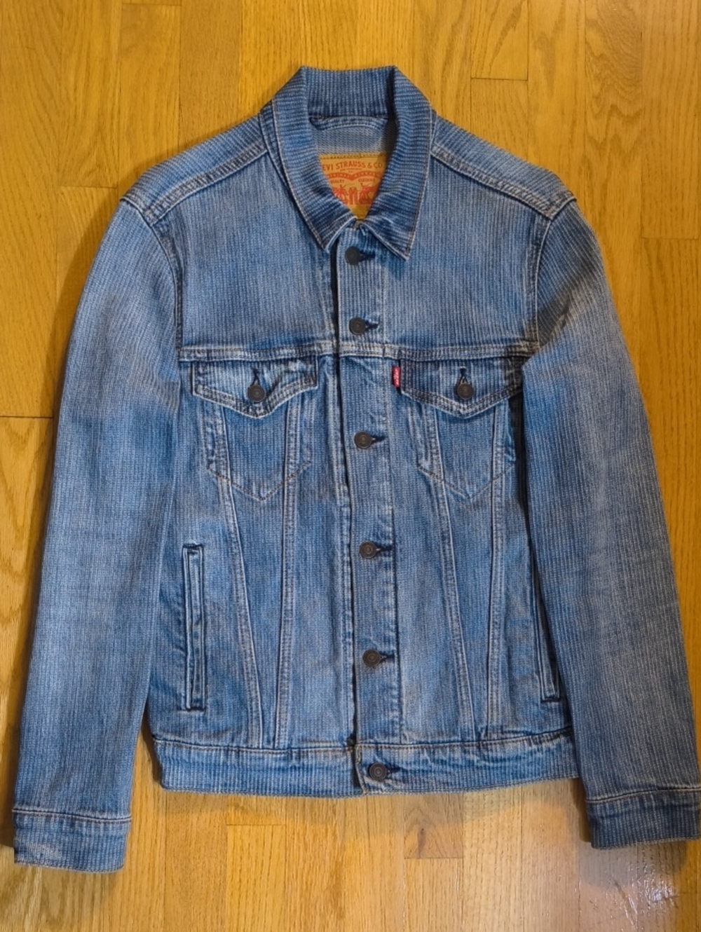 Levi's Light Blue Denim Jacket with Chest Pockets